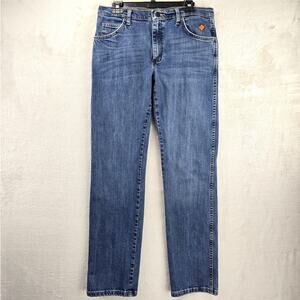 Wrangler FR Jeans Advanced Comfort Mens 32x34 (Fits 32x32) CAT2 2112 10FRAC47D